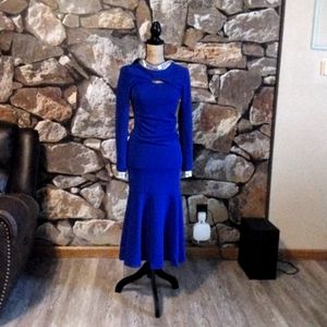 Size Large Royal Blue Dress